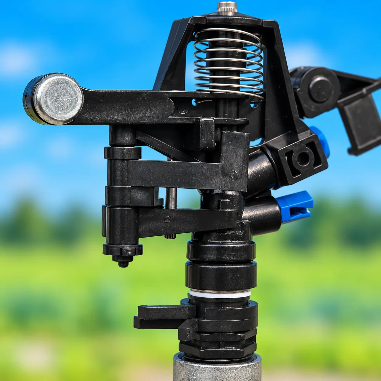 3/4 inch plastic impact sprinkler for agricultural and garden irrigation